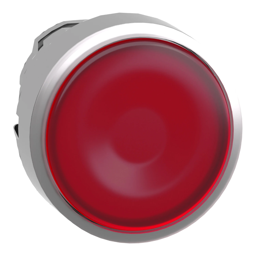 Miniatuur van Schneider Electric Harmony XB4 kop voor verlichte drukknop Ø22mm - rood (ZB4BW343)