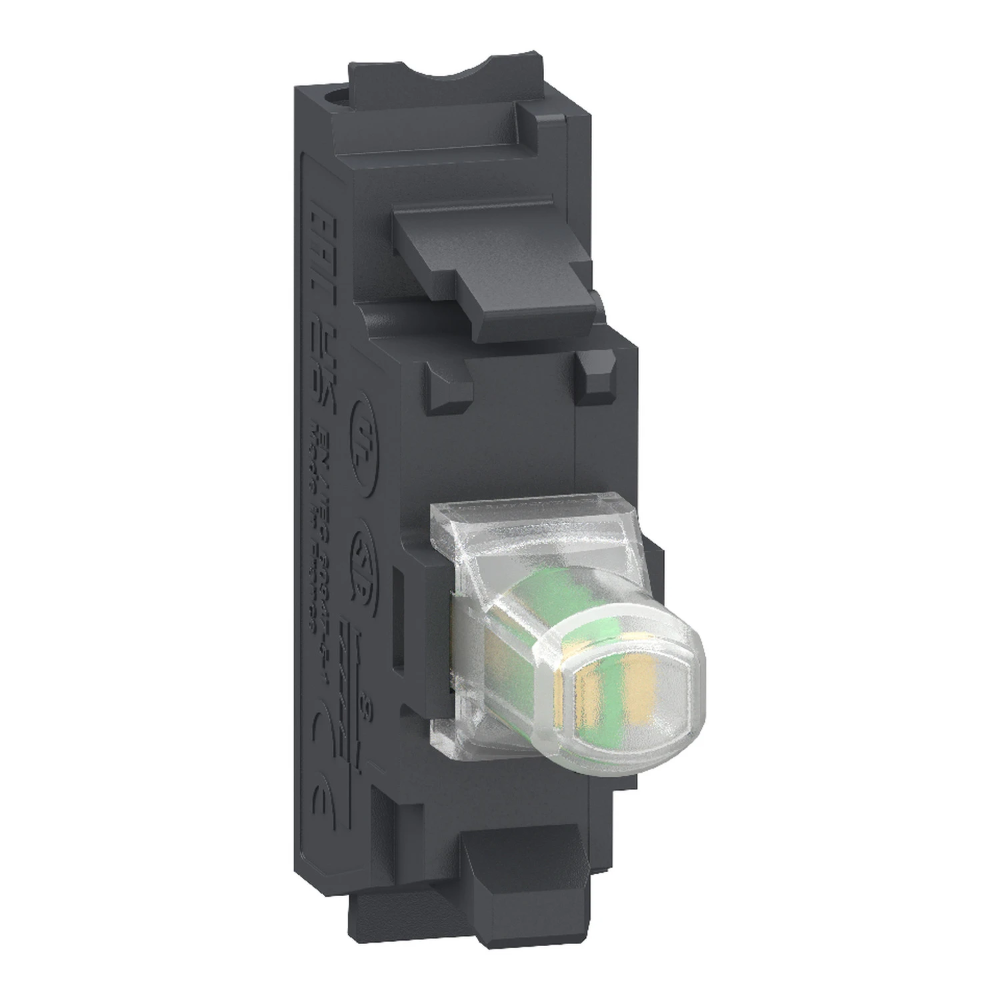 Miniatuur van Schneider Electric Harmony ZB universeel LED-blok Ø22mm 24V veerklem (ZBVB15)