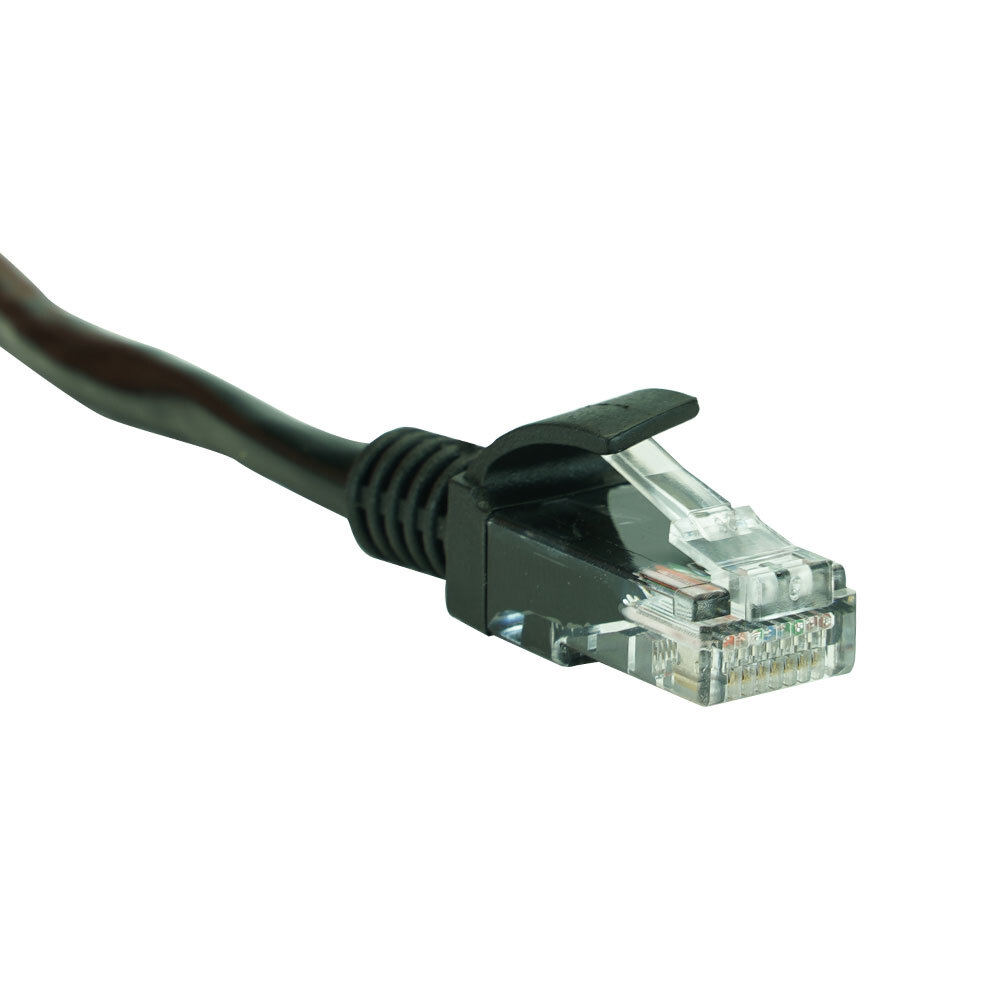 Miniatuur van EMhub Cat5e netwerkkabel 15 meter zwart (4080054)