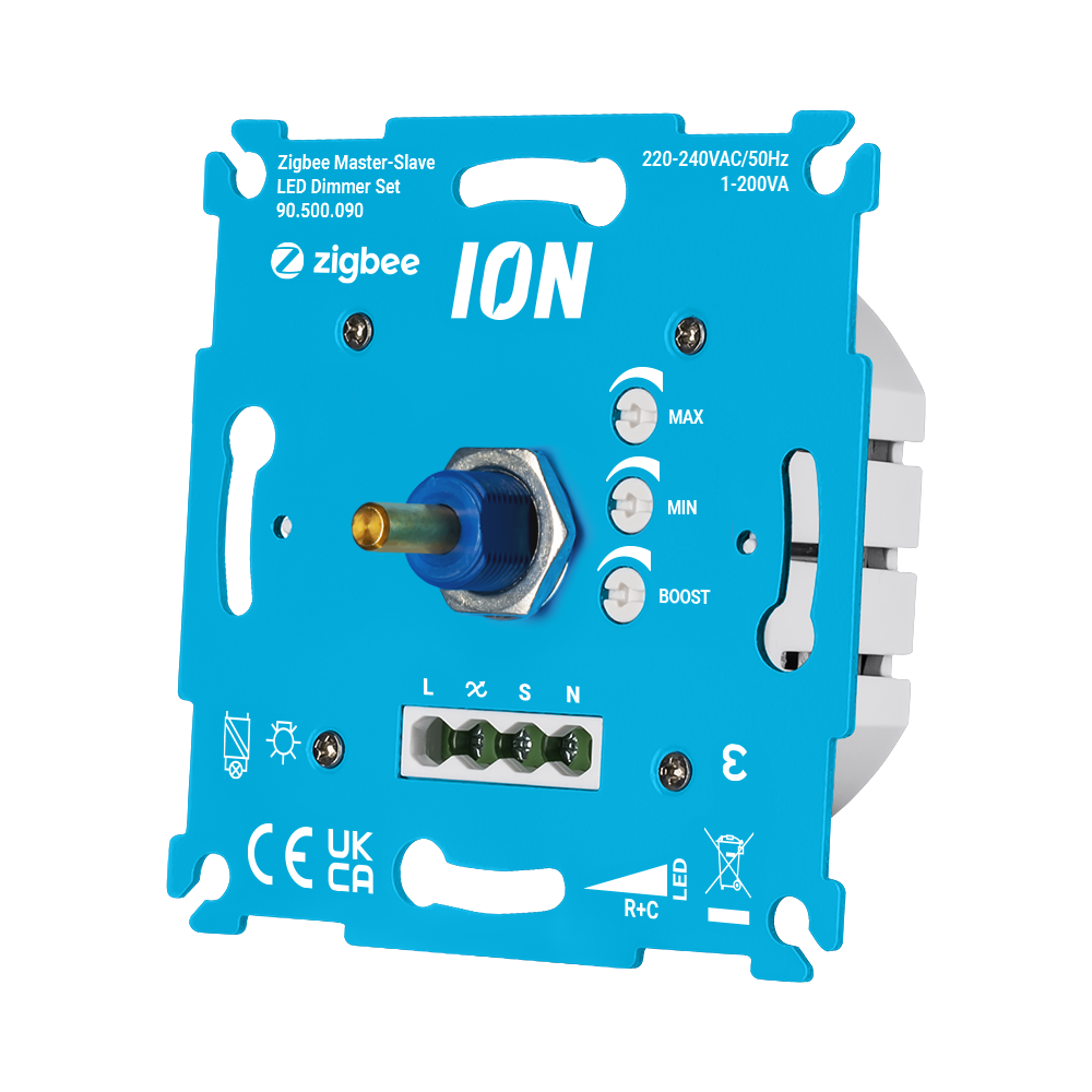 Miniatuur van ION industries universele LED dimmer set master + slave Zigbee 0.3-200W (90.500.090)