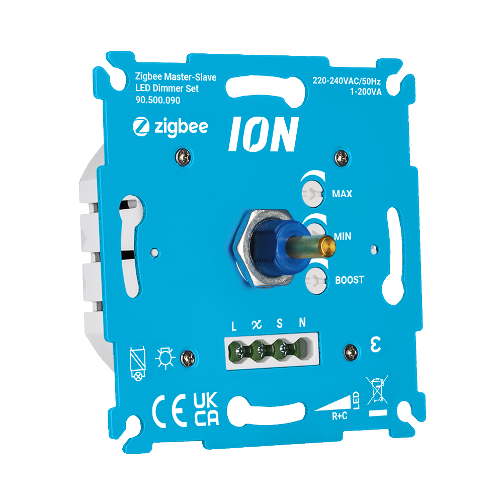 Miniatuur van ION industries universele LED dimmer set master + slave Zigbee 0.3-200W (90.500.090)