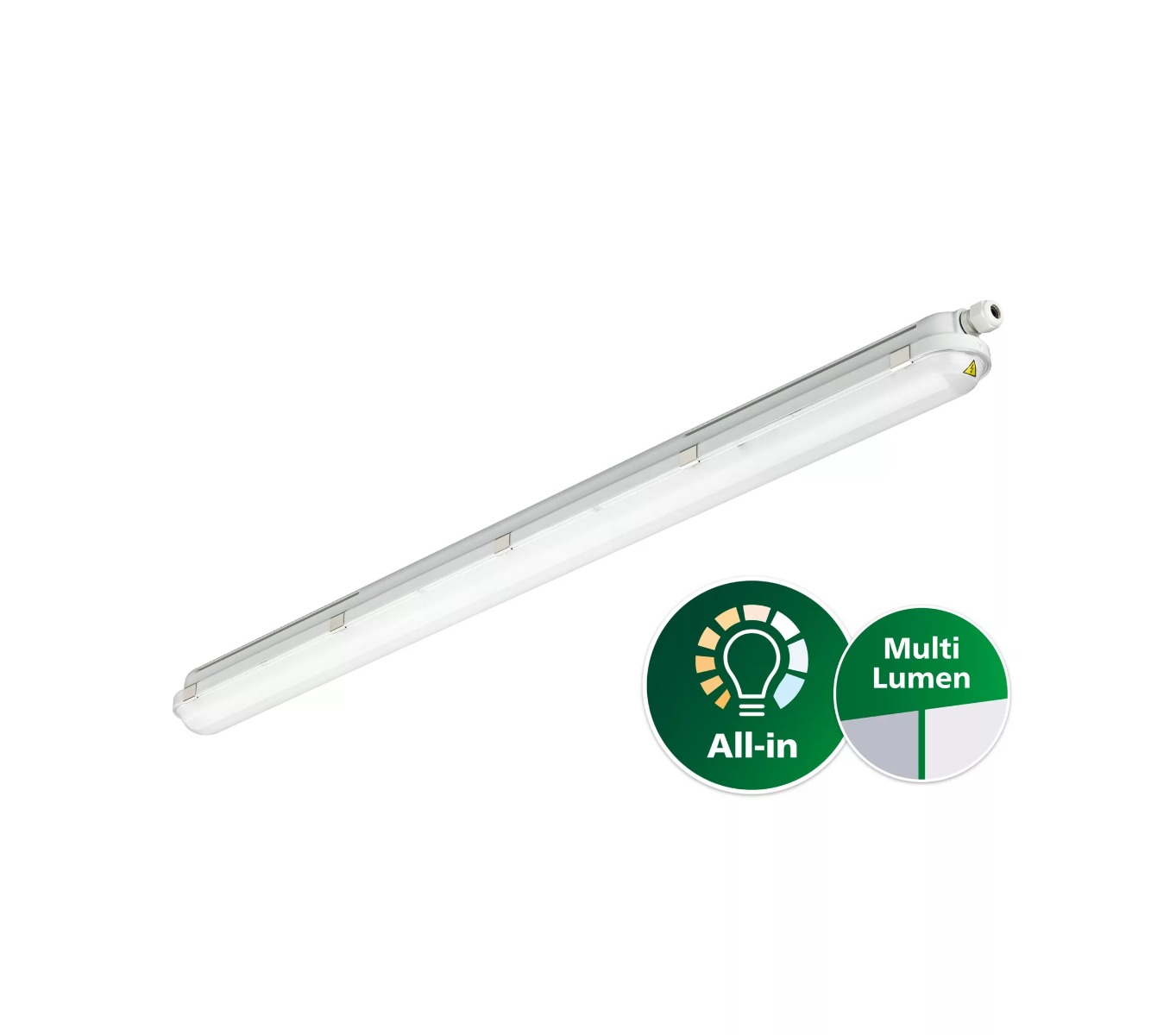 Miniatuur van Philips waterdichte armatuur 32W 4500lm koel wit 4000K 120cm IP65 (8720169500198)