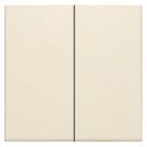 Niko afwerkingsset voor dubbele elektronische schakelaar of drukknop - Original Cream (100-31004)