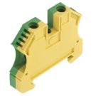 Weidmüller aardklem 2-draads 10mm groen/geel (1010300000)
