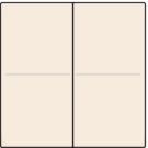Niko afwerkingsset voor draadloze schakelaar met 4 toetsen - Original Cream (100-00007)