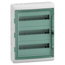 Schneider Electric kaedra/mureva waterdichte zekeringkast met din-rail 3-rijen 54 modules (13986)