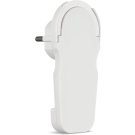 REV Ritter stekker extra plat haaks - wit (0018260100)