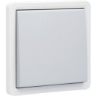 Niko Hydro waterdicht wisselschakelaar - grijs - met insteekklem (700-31605)