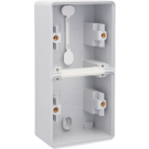 Niko Hydro waterdicht opbouwdoos 2-voudig - grijs (700-83201)