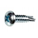 Hoenderdaal plaatschroef zelfborend 4.2x19mm PH-2 verzinkt cilinderkop DIN7504N voldraad- 200 stuks (0336.01.28920)