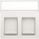 Niko Original - Centraalplaat RJ45 Alpinwit 101-65600