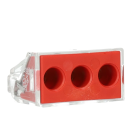 Wago lasklem 3-voudig 6mm2 per 50 stuks (773-173)