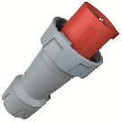 Mennekes CEE contactstop schroefklem 5-polig 400V 6H 125A IP67 PowerTOP plus (3381)