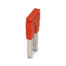Phoenix Contact doorverbindingsbrug voor rijgklem 2-polig 12 mm - rood (FBS 2-12) per 10 stuks
