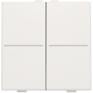 Niko afwerkingsset voor draadloze schakelaar met 4 toetsen - Original White (101-00007)