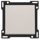 Niko centraalplaat voor enkelvoudige schakelaar of drukknop - Original Light Grey (102-61105)