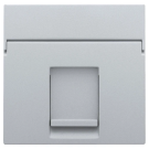 Niko centraalplaat data 1x RJ45 sterling coated (121-65100)