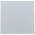 Niko spuitwaterdichte blindplaat sterling coated (121-76901)