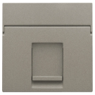 Niko centraalplaat data 1x RJ45 bronze coated (123-65100)