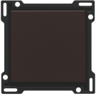 Niko schakelwip  enkelvoudig dark brown coated (124-61105)