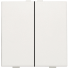 Niko bedieningstoets 2-voudig - Home Control wit (101-51002)