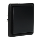 Niko Hydro waterdicht wisselschakelaar 10A 250V met insteekklemmen (zonder opbouwbehuizing) - zwart (761-31605)