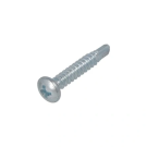 Hoenderdaal plaatschroef zelfborend 4.2x19mm kruis verzinkt cilinderkop DIN7504N voldraad- 200 stuks (0336.01.28920)