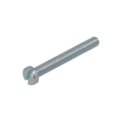 Hoenderdaal metaalschroef M4x6mm sleuf verzikt cilinderkop DIN84 voldraad - 200 stuks (1631.01.24001)