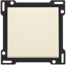 Niko centraalplaat voor enkelvoudige schakelaar of drukknop - Original Cream (100-61105)
