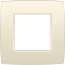 Niko enkelvoudige afdekplaat - Original Cream (100-76100)