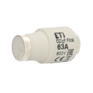 ETI zekering dz 63A snel DIII per 5 stuks