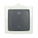 Kopp NAUTIC serieschakelaar IP44 wit (565502009)