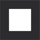 Niko enkelvoudige afdekplaat - Pure Steel Black (161-76100)