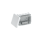 OBO aftakdoos met klemrail 10mm2 150x116x67mm 10xM25 IP66 - lichtgrijs (T 100 KL)
