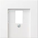 Gira afdekplaat voor USB - systeem 55 zuiver wit (027603)