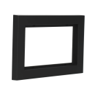 Gira E2 afdekplaat stopcontact 1,5-voudig - zwart mat (100109)