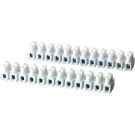 Conex lusterklem 12-polig 6mm2 - wit (CH PA30P12W)