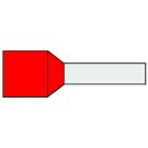 KLEMKO adereindhuls geïsoleerd 95mm2 hulslengte 25mm rood per 25 stuks (726135)