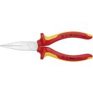 KNIPEX langbektang verchroomd platte bek 160 mm VDE (3016160)