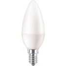Philips LED lamp buis E14 0.4W extra warm wit 2000K (E14LEDW)