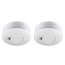 Ei Electronics optische rookmelder gevoed met lithium batterij 10 jaars set van twee stuks - niet koppelbaar (EI650-1XNL set van 2)