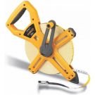 Komelon UniGrip Fix landmetermaat meetlint 50m 13mm glasfiberband open ABS behuizing (FU50/G)