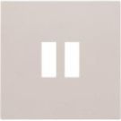 Niko centraalplaat voor dubbele USB-A-lader - Original Light Grey (102-68001)