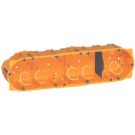 Legrand batibox hollewand inbouwdoos 4-voudig (10 modules Mosaic) 50mm (080054)