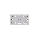 Legrand opbouwdoos 2-voudig met kabelinvoer - Valena Next Wit Opaal (776182)