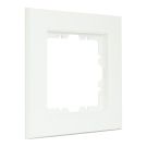 EMhub Quadro55 (by Kopp) afdekraam 1-voudig - zuiver wit mat (4088048)