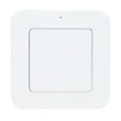 KLIKAANKLIKUIT draadloze wandschakelaar enkelvoudig/dubbel - AWST-9000 wit (70235)
