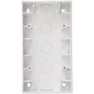 Kopp opbouwdoos 2-voudig - HK07 mat wit (374832009)