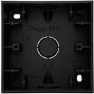 Kopp opbouwdoos 1-voudig - HK07 mat zwart (374750008)