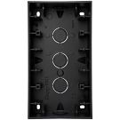 Kopp opbouwdoos 2-voudig - HK07 mat zwart (374850001)